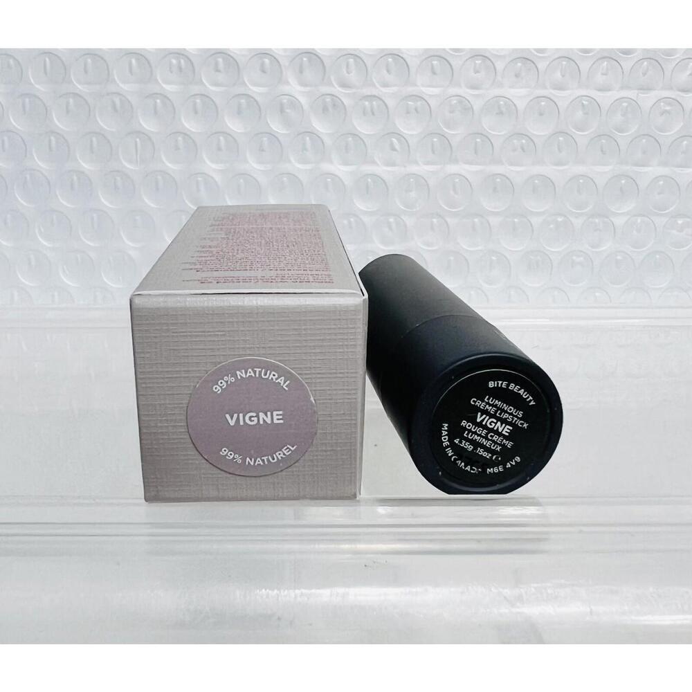 BITE BEAUTY LUMINOUS CREME LIPSTICK "VIGNE" FUCHSIA NEW - Picture 4 of 7